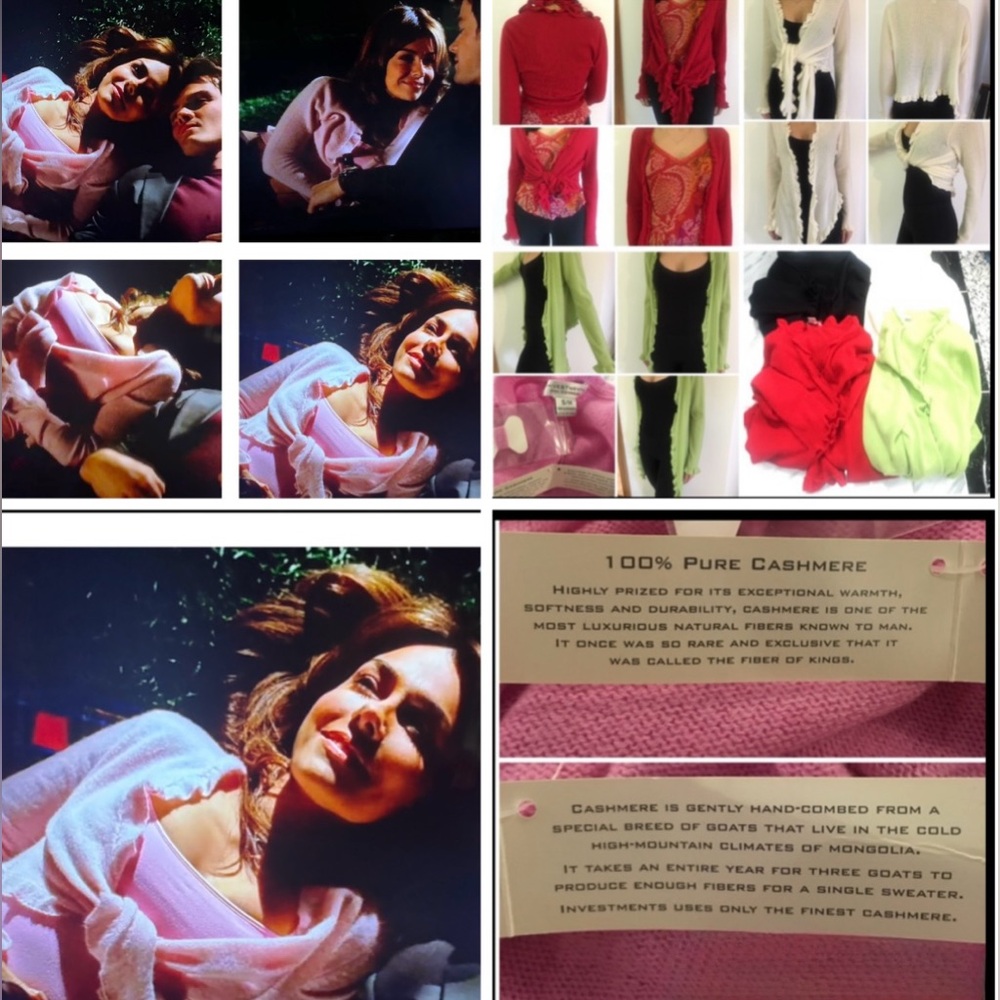 5 CASHMERE SWEATERS FOR 1 PRICE INVESTMENTS FINE CASHMERE,OPRAH FAV THINGS LIST